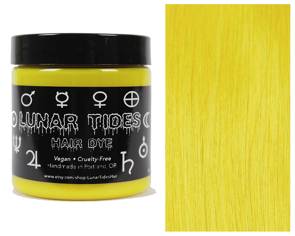 Yellow Hair Dye Sold By Lunar Tides Hair On Storenvy