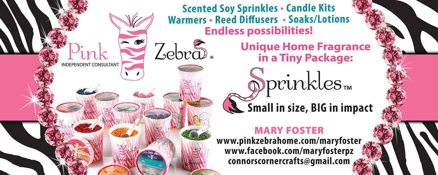 Pink Zebra Horizontal Vinyl Banner on Storenvy