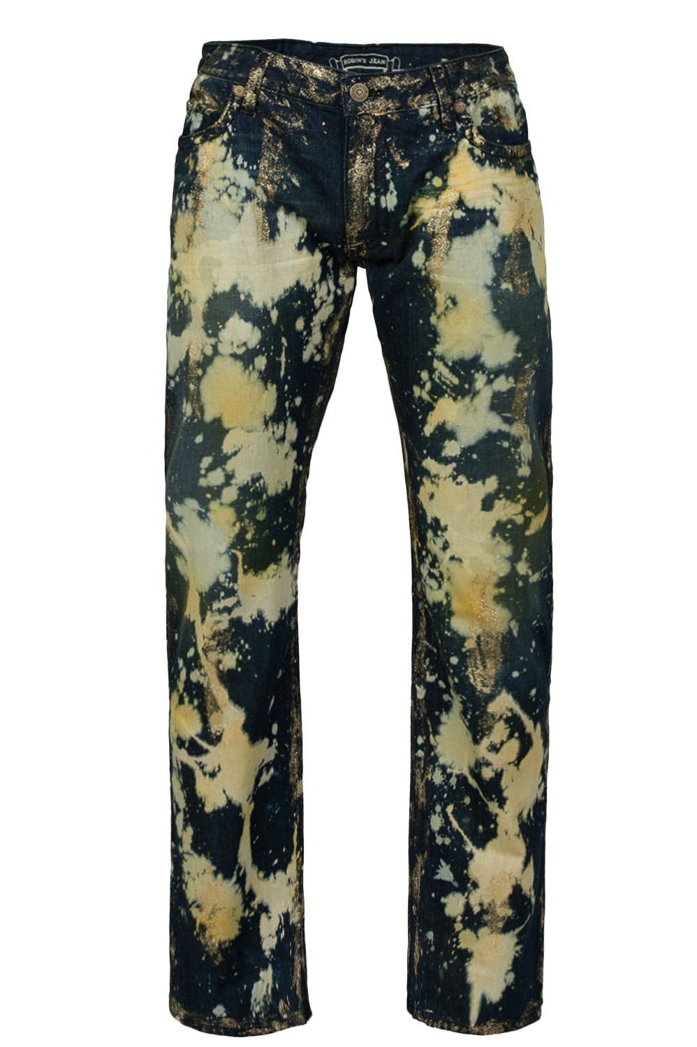 robin jeans black and gold