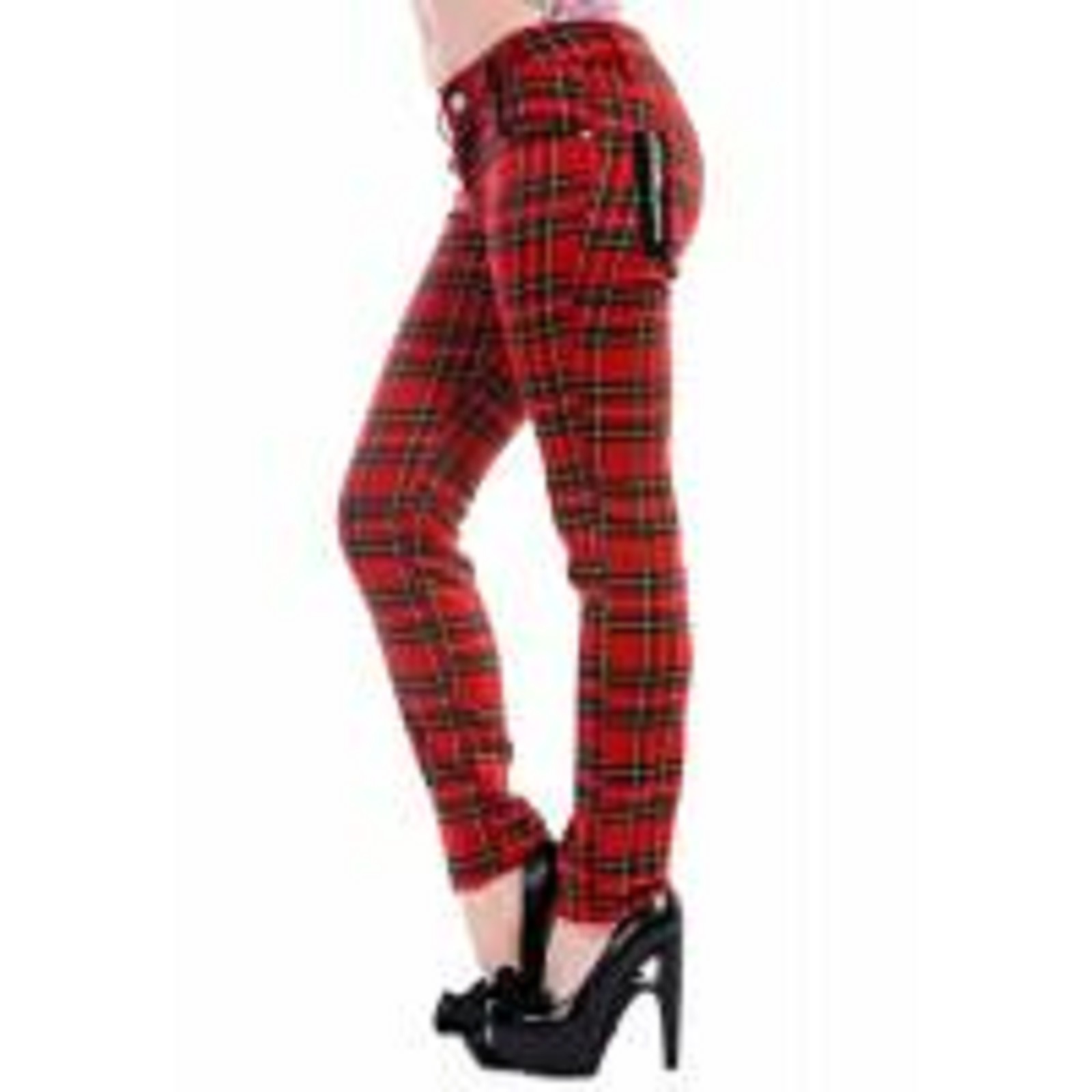tartan jeans ladies