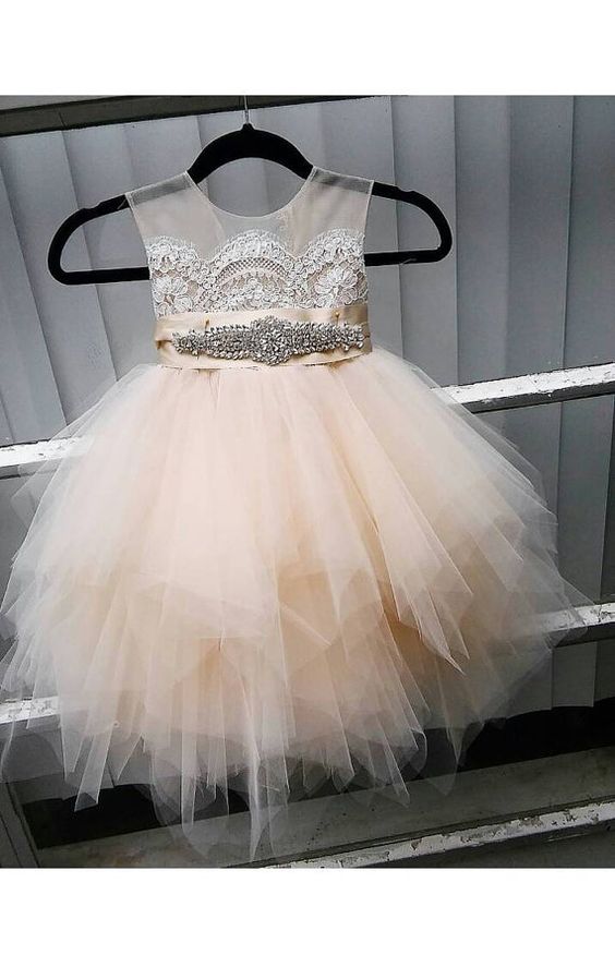 Cream Colored Flower Girl Dresses