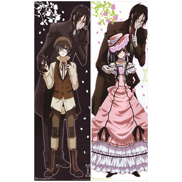 Body Pillow Black Butler Sebastian Michaelis Male Dakimakura Anime