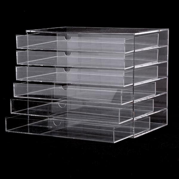 Clear Acrylic Cosmetic Organizer Makeup Case Sundry Storage Makeup