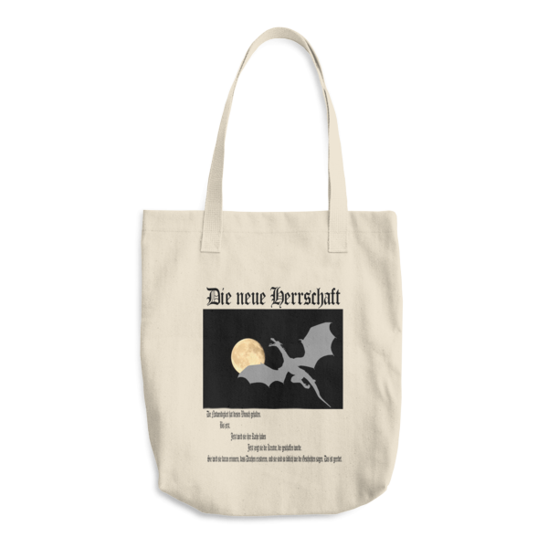 Cotton Tote Bag (German Edition) on Storenvy