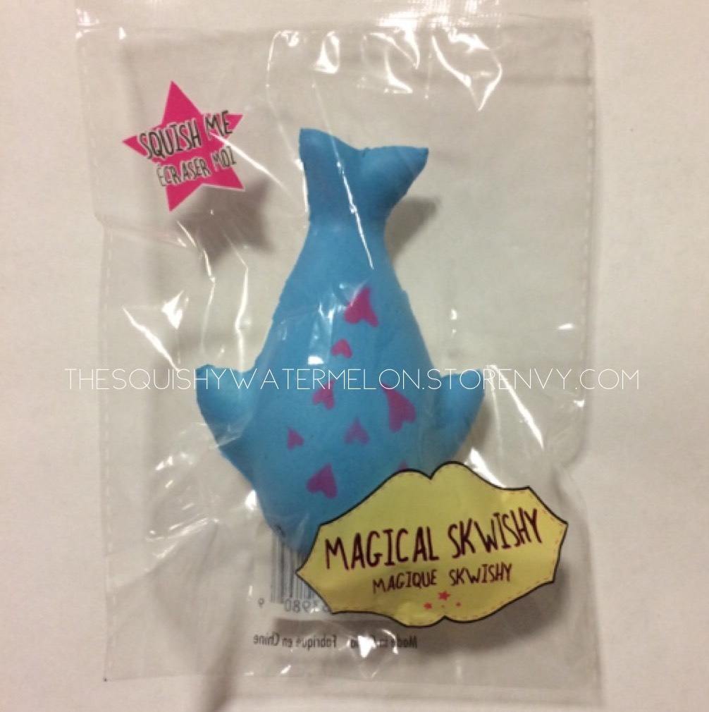 blue narwhal squishy