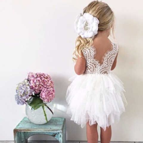 White Flower Girl Dresses