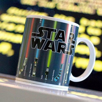 star wars lightsaber mug