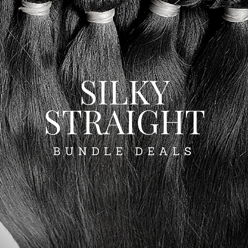 Bundle Closure Deals Brazilian Silky Straight Sold By