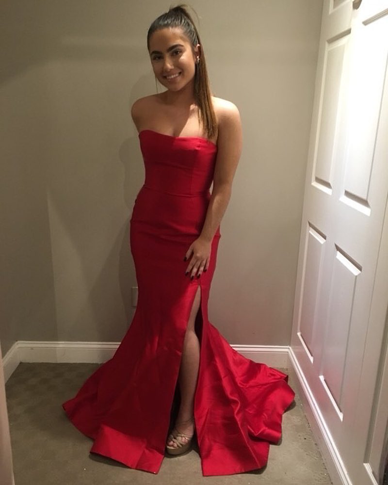 Strapless Mermaid Dress