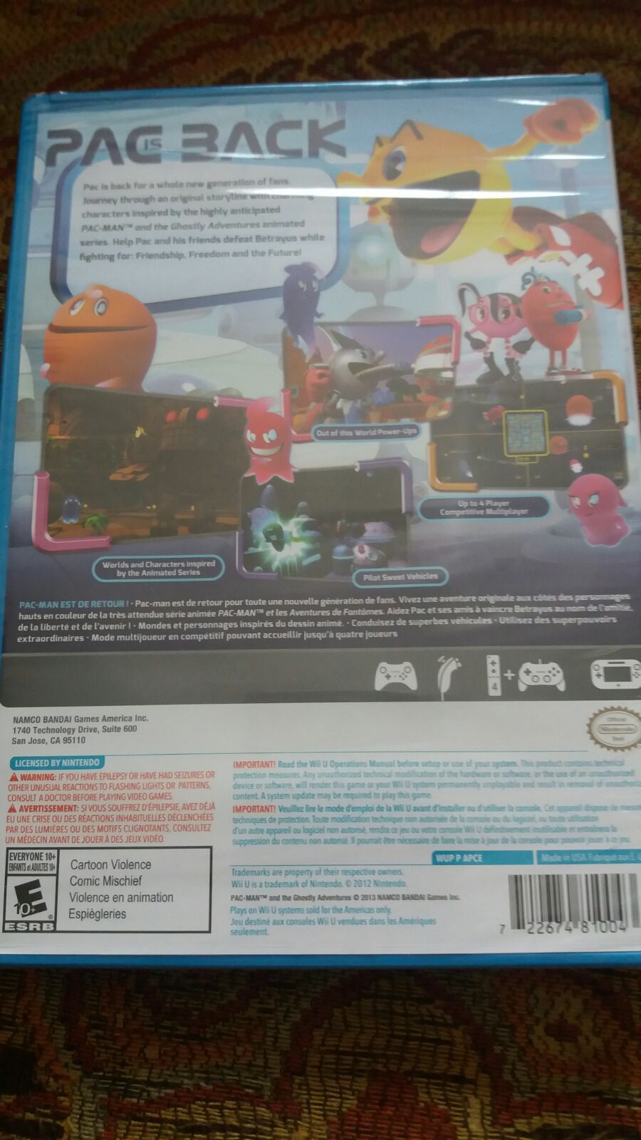 pacman and the ghostly adventures on Pac Man And The Ghostly Adventures Wii U New Sold By Mariosgamechop On Storenvy