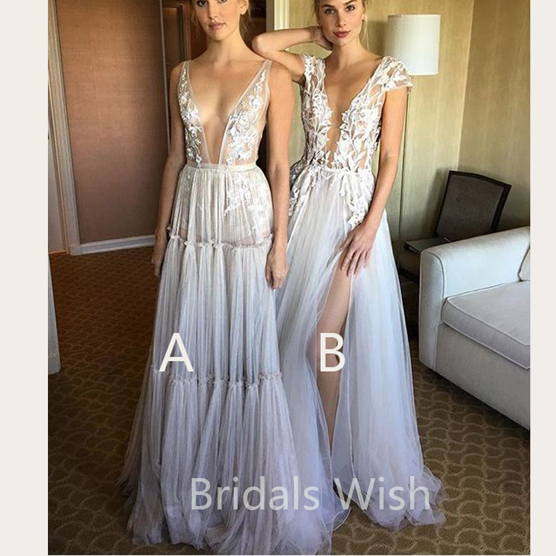 deep v neck lace top