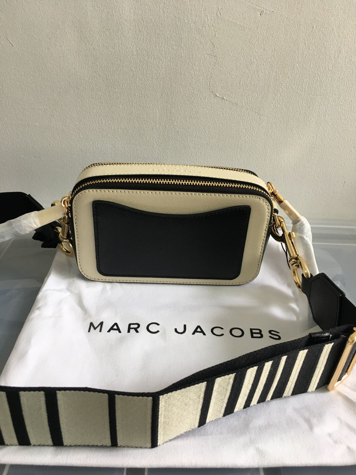 Marc Jacobs Snapshot Crossbody Bag Cloud White/multi