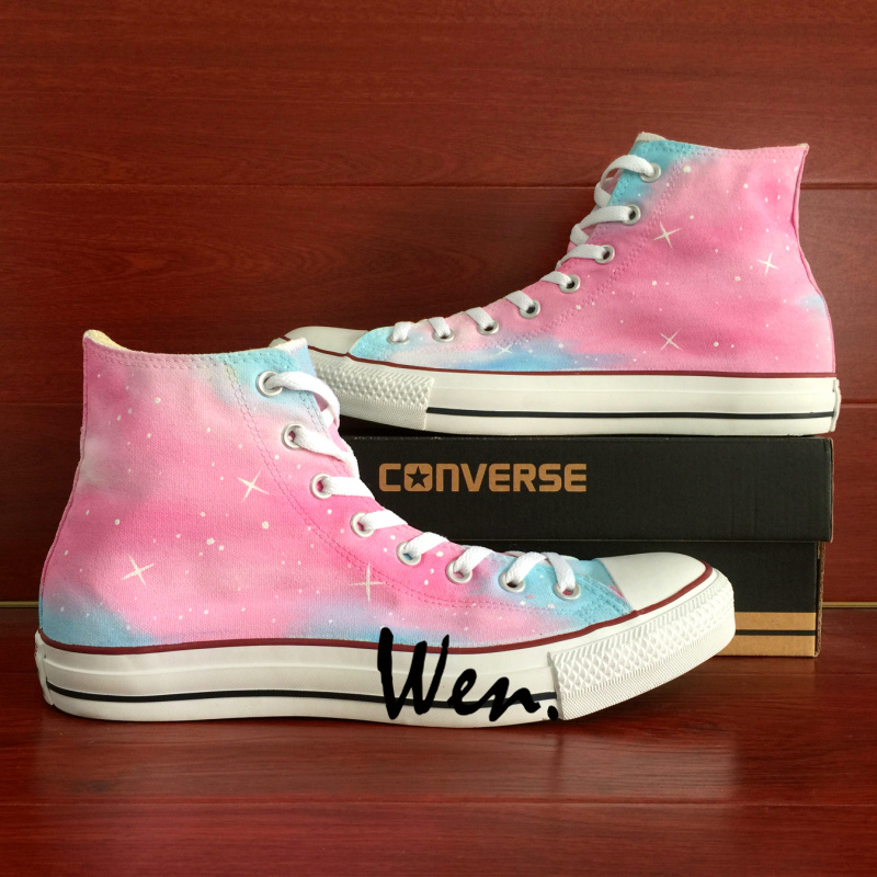 converse shoes galaxy