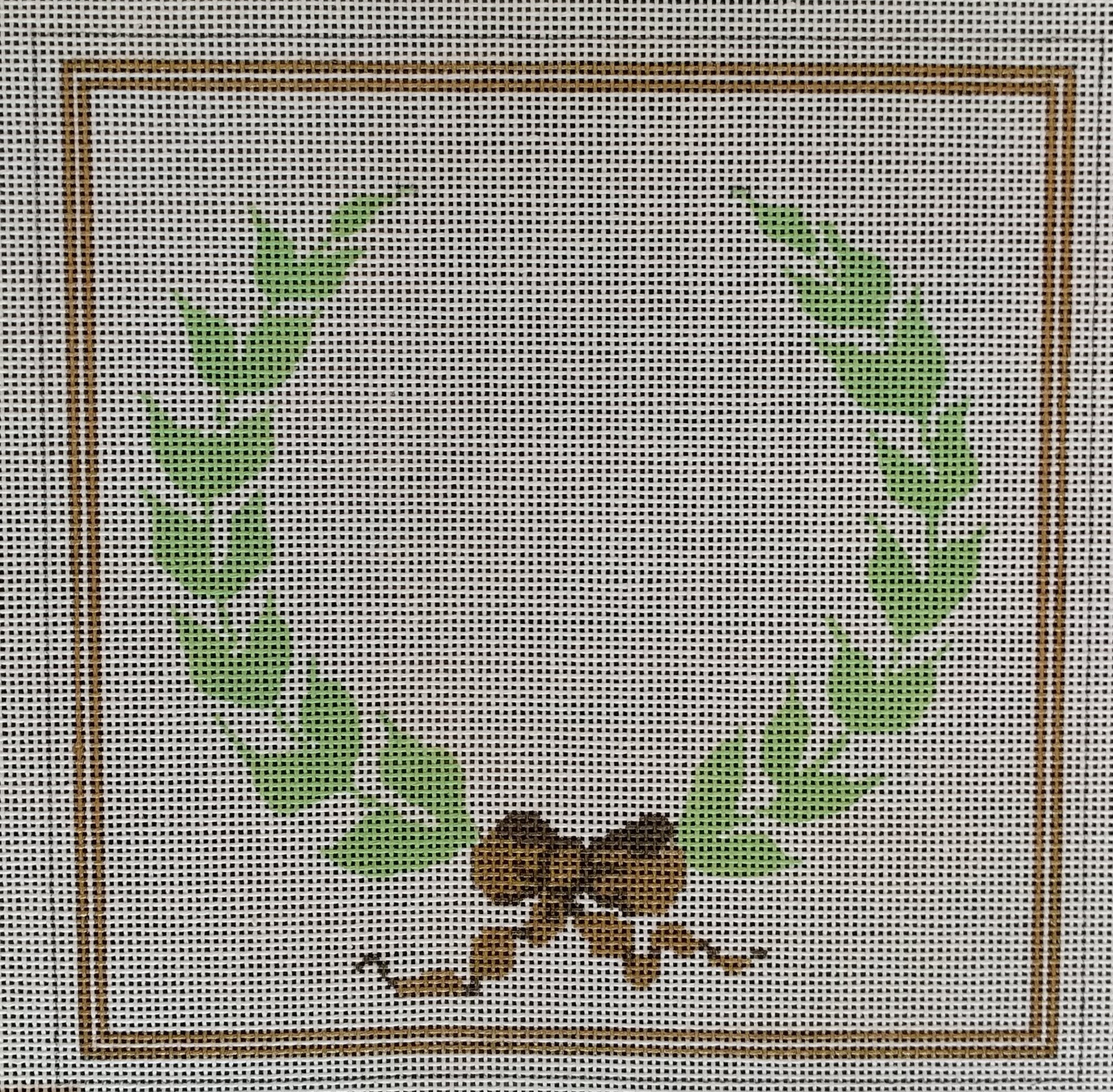 Laurel Wreath Ring Bearer Pillow Canvas The Point Of It All Shop