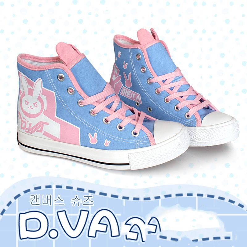 Overwatch DVA Canvas Shoes Sneakers on Storenvy