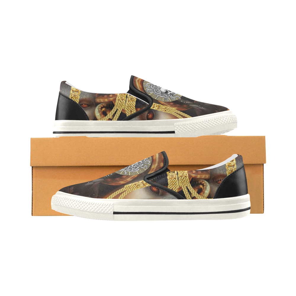 versace slip on shoes