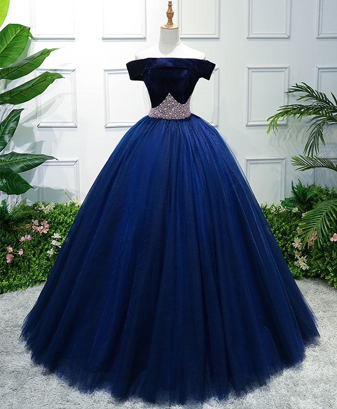 blue sweet 16 dresses