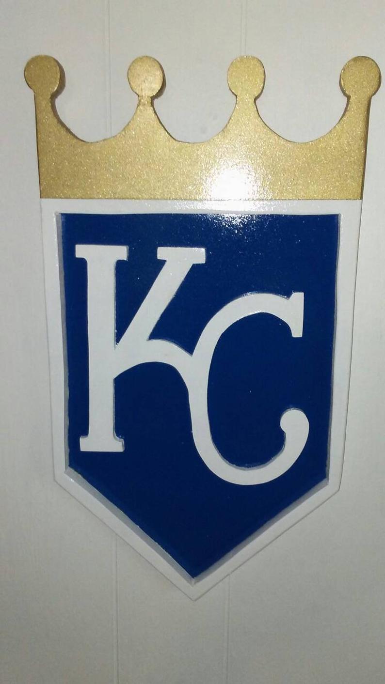 Go Royals Kc Crown Layered Wall Decor Made In Kansas City Mo
