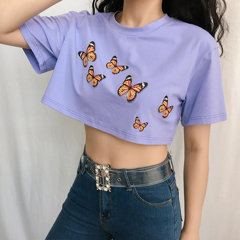 Purple butterfly shirt Clearance