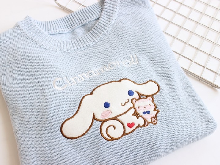 Kawaii Cinnamoroll Pullover Sweater on Storenvy