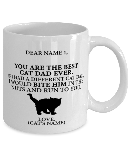 cat mom and dad mugs