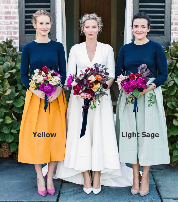 tea length bridesmaid dresses under 100