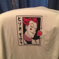 hisoka graphic tee