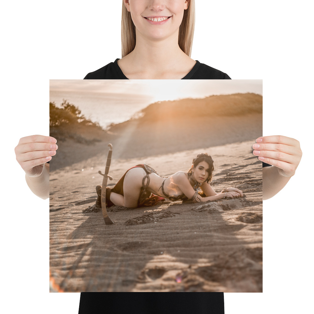 Póster SLAVE LEIA PRINT · caroangulito · Online Store Powered by Storenvy