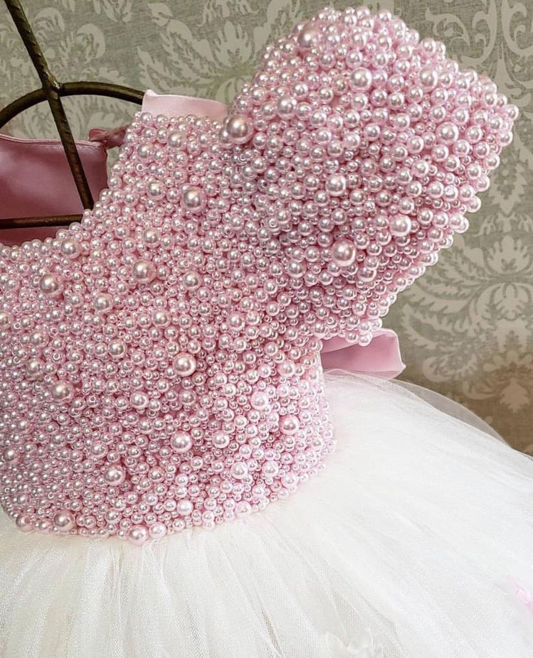 Flower Girl Dresses with Pearls on Storenvy