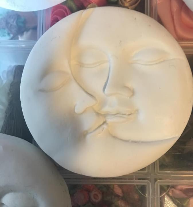 Faeryspell Creations | 2 Sun/Moon Ornaments | Online Store Powered by